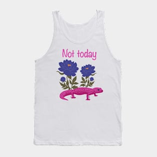 Not Today Gecko - Magenta Tank Top